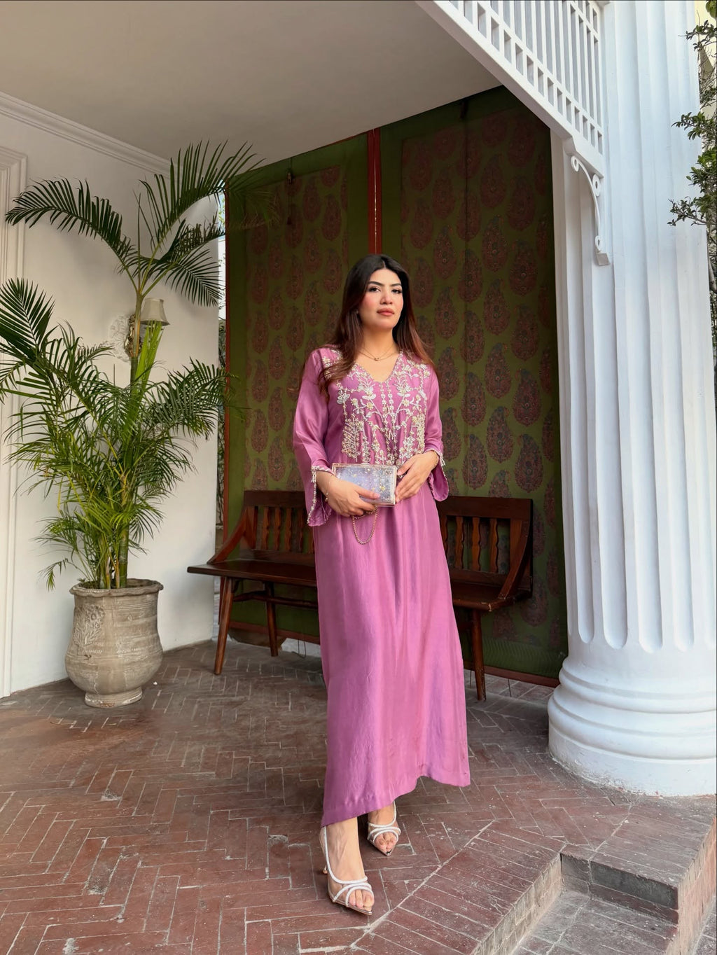 Nooré Lavender Kaaftan