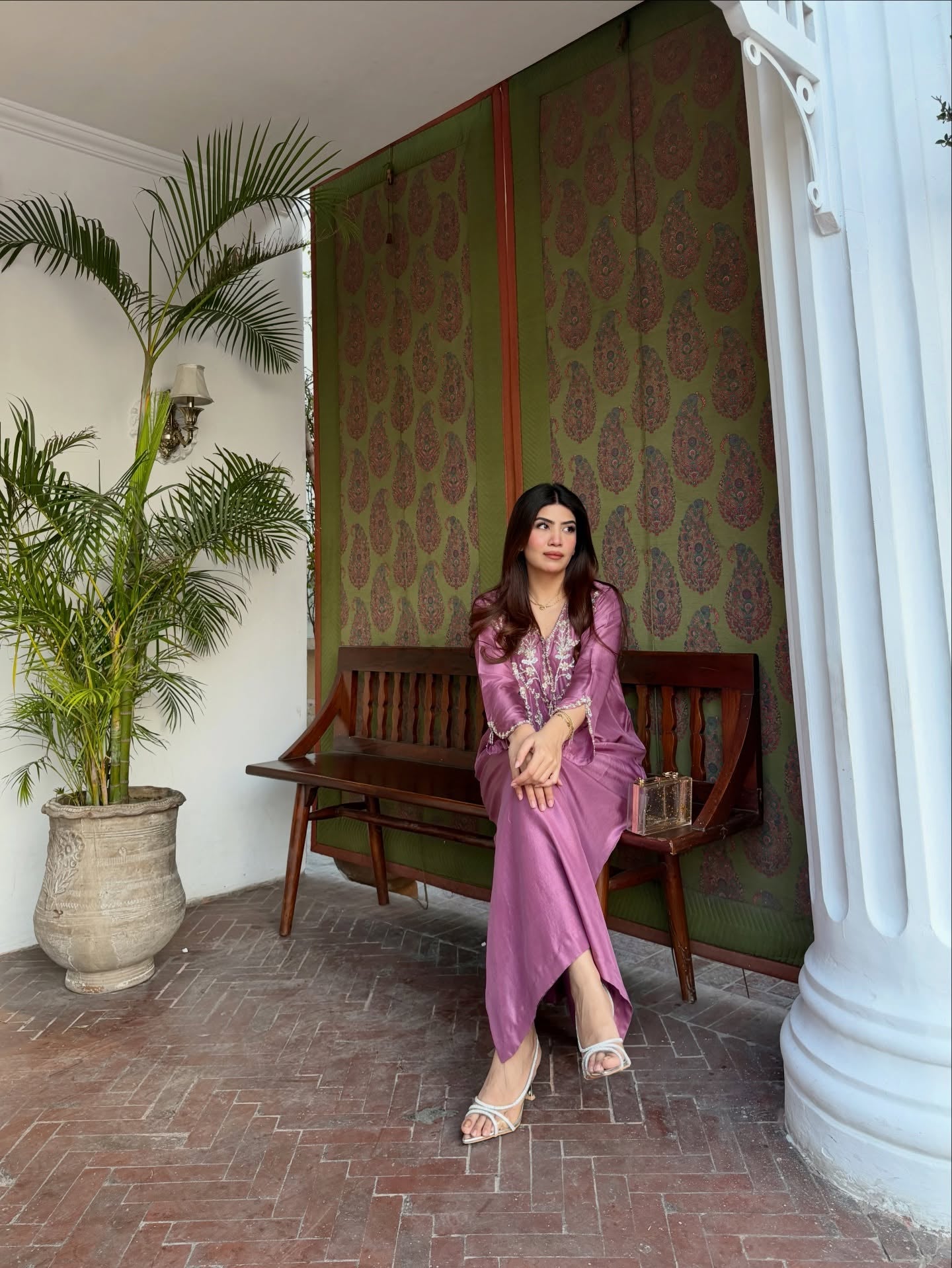 Nooré Lavender Kaaftan